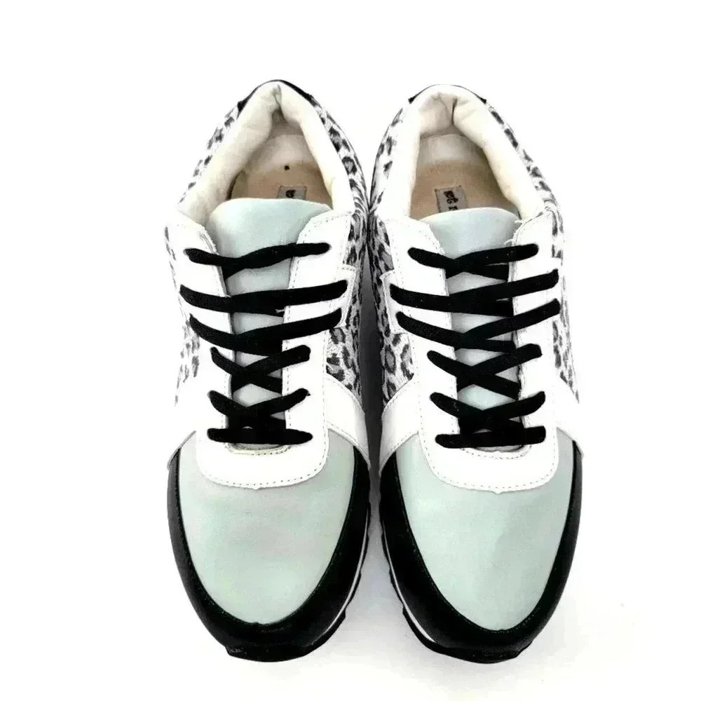 Not Rated Chunky Platform Sneakers - Leopard Cheetah Print - 9.5 - Picture 3 of 10